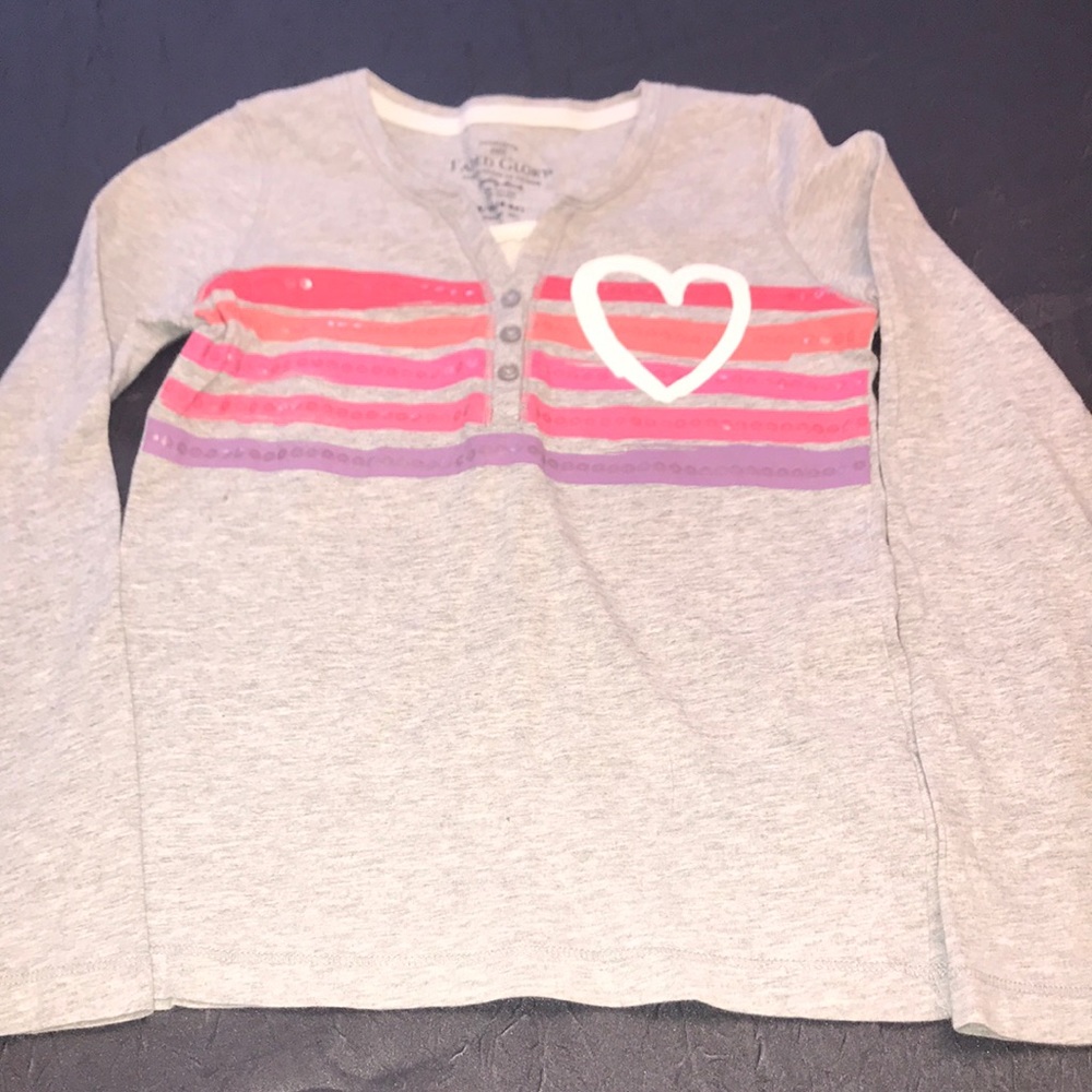 Girls Faded Glory Long Sleeve